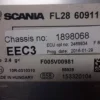 Unidad de control SCANIA 1918851 F005V00981 FL28 609112 1898068