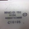 Clima panel de control MAZDA NH4361190 NH43 61 190 K1054