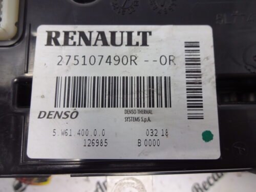 Clima panel de control RENAULT MASTER 275107490R 275107490R-0R