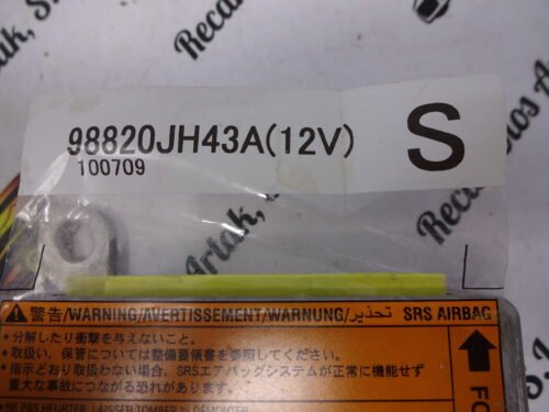 Unidad de control Nissan X-Trail 98820JH43A 12V S