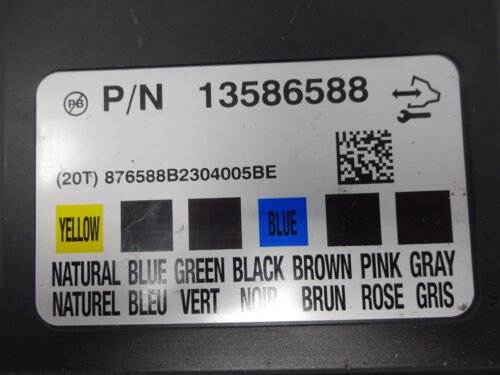 Unidad de control OPEL Astra 13586588