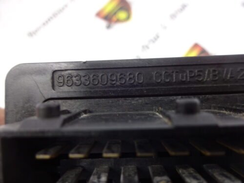 Unidad de control Peugeot Citroen 9633609680