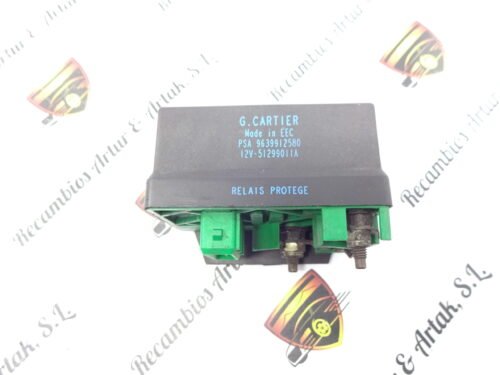 Rele PEUGEOT CITROEN 9639912580 12V 51299011A G. CARTIER