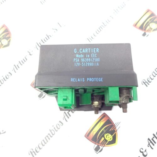 Rele PEUGEOT CITROEN 9639912580 12V 51299011A G. CARTIER