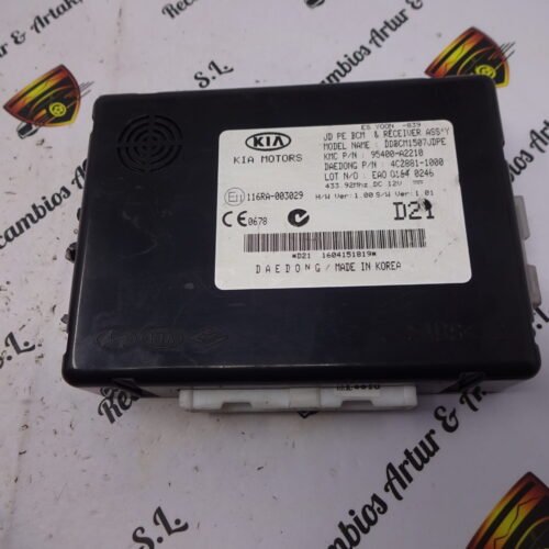 Unidad de control KIA CEED 95400A2210 95400-A2210 4C2881-1000
