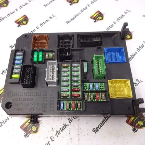 Caja de fusibles CITROEN C4 PICASSO S180204004B 9806687980 BSI-Q04-01