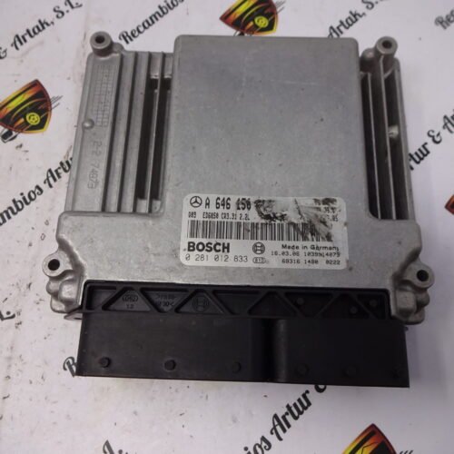 DSC09331 Centralita del motor Mercedes VITO VIANO W639 A6461508291 0281012833