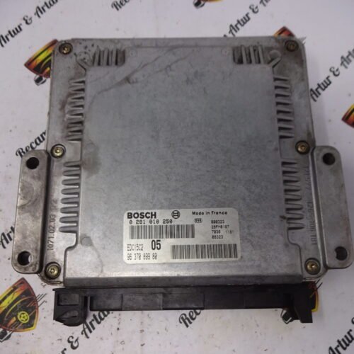 Centralita del motor PEUGEOT CITROEN 0281010250 9637089980 EDC15C2