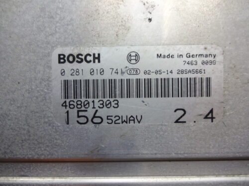 Centralita del motor Alfa Romeo 156 0281010741 46801303 156