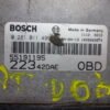Centralita del motor FIAT 55191195 0281011499 OBD 223