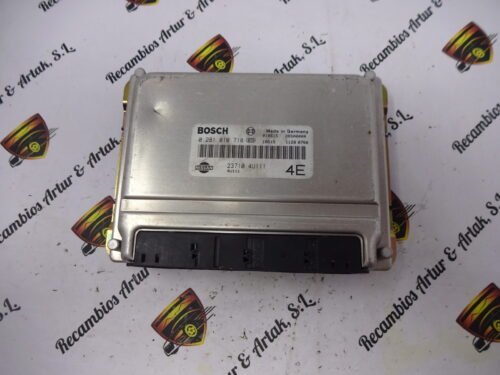 Centralita del motor Nissan Almera Tino 0281010718 237104U111 23710-4U111