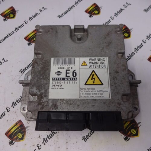 DSC06370 Centralita del motor Nissan Primera 23710AW47A 23710-AW47A 275800-3183 E6