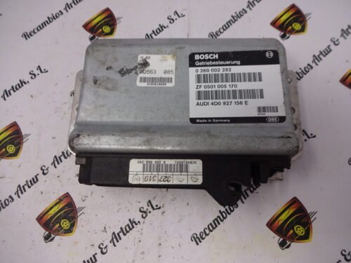 Centralita del motor Audi 4D0927156E 0260002292 ZF 0501005170