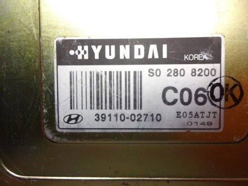 Centralita del motor Hyundai 3911002710 39110-02710 S02808200