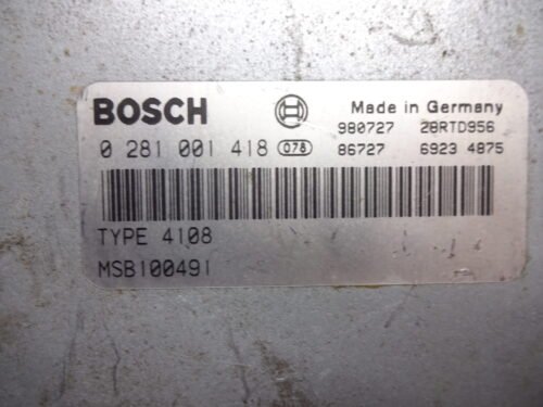 Centralita del motor Rover 414 - 416 - 420 0281001418 MSB100491