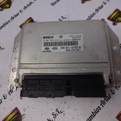 Centralita del motor HYUNDAI 0281010619 39101-27510 3910127510
