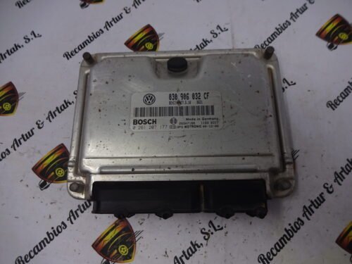 DSC06493 Centralita del motor VW VOLKSWAGEN POLO 0261207177 030906032CF