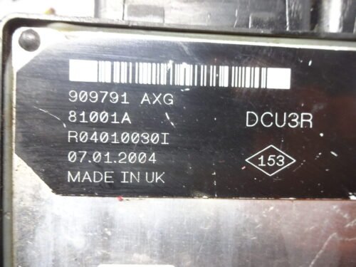 Centralita del motor Renault Kangoo 8200327651 HOM7700111549 R04010030I