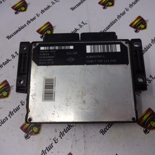 Centralita del motor Renault Kangoo 8200327651 HOM7700111549 R04010030I