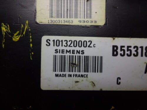 Centralita del motor Citroen S101320002C 9612205380 B553180