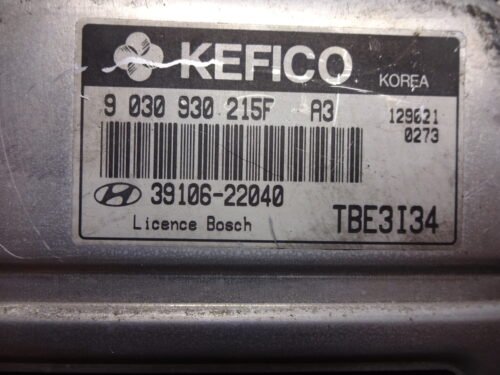 Centralita del motor Hyundai Getz 3910622040 39106-22040 9030930215F