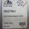 Centralita del motor JEEP GRAND CHEROKEE 56027863 10094109034