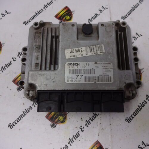 Centralita del motor Citroen 0281011225 9651398780 9647785580 EDC16C377