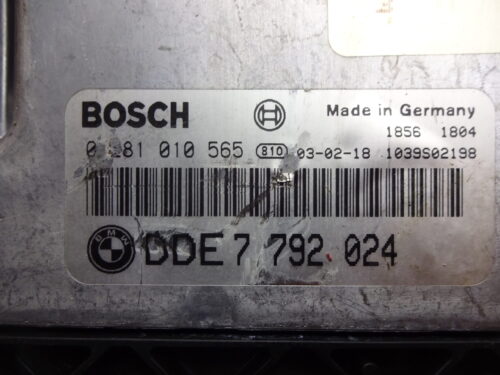 Centralita del motor BMW 320d 0281010565 7792024 7793136 7798338
