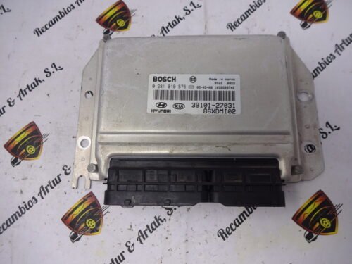 Centralita del motor Hyundai Elantra 0281010576 3910127031 39101-27031