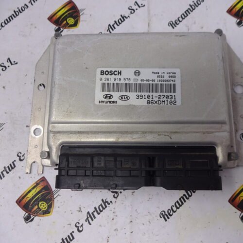 Centralita del motor Hyundai Elantra 0281010576 3910127031 39101-27031