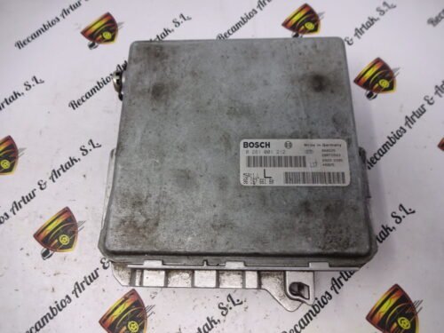 Centralita del motor Peugeot Citroen 0281001212 9615766180