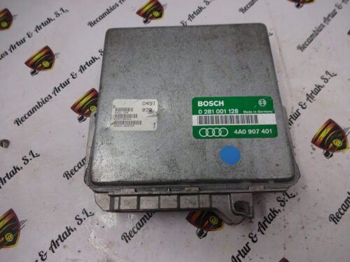 Centralita del motor Audi 100 0281001128 4A0907401 4AO907401