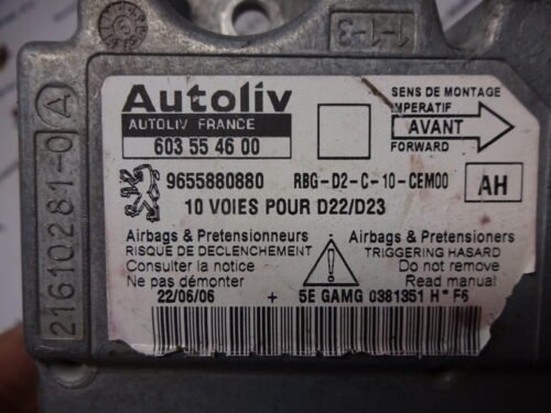 Unidad de control PEUGEOT 407 9655880880 603554600