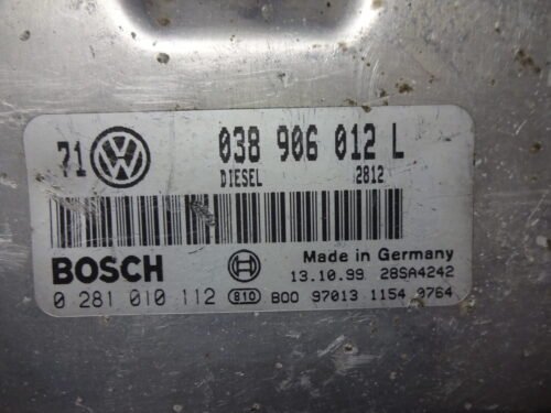 Centralita del motor AUDI A3 0281010112 038906012L