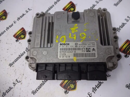Centralita del motor Peugeot BOSCH 0281011634 9662872280 9653958980