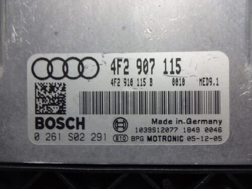 Centralita del motor Audi A6 4F2907115 4F2910115B 0261S02291