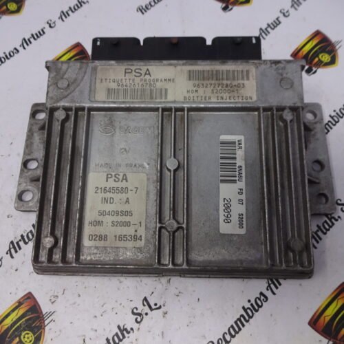 Centralita del motor CITROEN 9642616780 9632727280-03