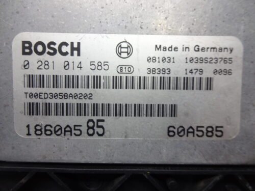 Centralita del motor MISTUBISHI LANCER 0281014585 1860A585