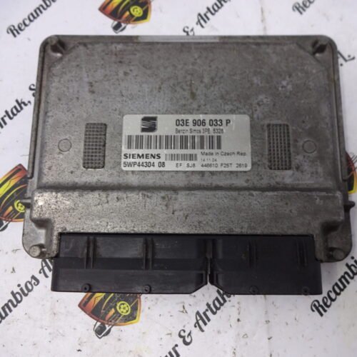Centralita del motor VW Polo Seat 03E906033P SIEMENS 5WP4430408 5WP44304