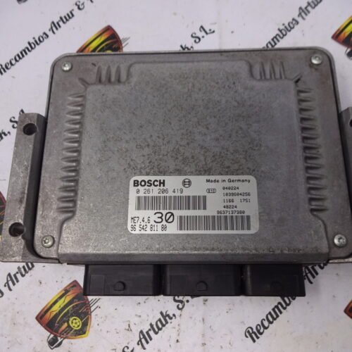 Centralita del motor Peugeot Citroen 0261206419 9654281180