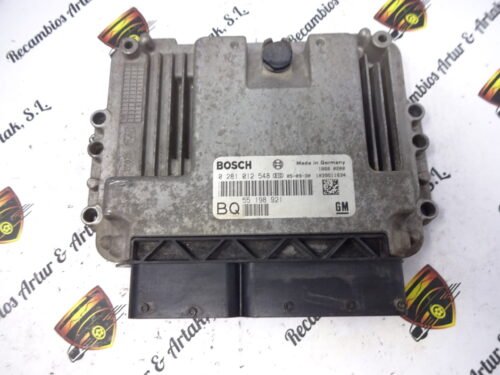 Centralita del motor Opel Astra 0281012548 55198921 BQ 55198921BQ