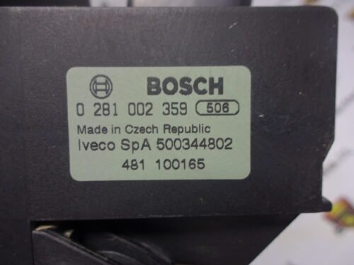 Pedal acelerador Iveco Daily 500344802 Bosch 0281002359 F01C050008