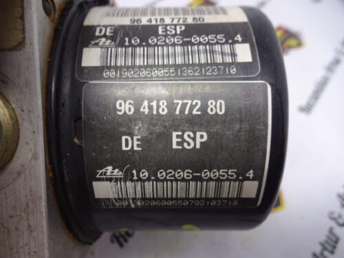 ABS CITROËN C3 9641877280 10020600554 10096011193 00004213D0