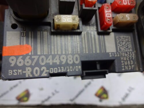 BSM Caja de fusibles Citroen C5 Peugeot 406 9667044980 BSM-R02-00