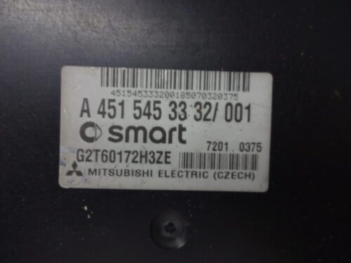 Transmisión controlador SMART FORTWO A4515453332/001 A4515453332 G2T60172H3ZE