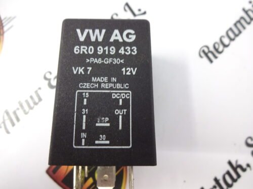 Relé VW POLO SEAT SKODA 505 6R0919433