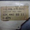 Cuadro de instrumentos MERCEDES W124 1244409311 1245421116 1245423501 1245427689