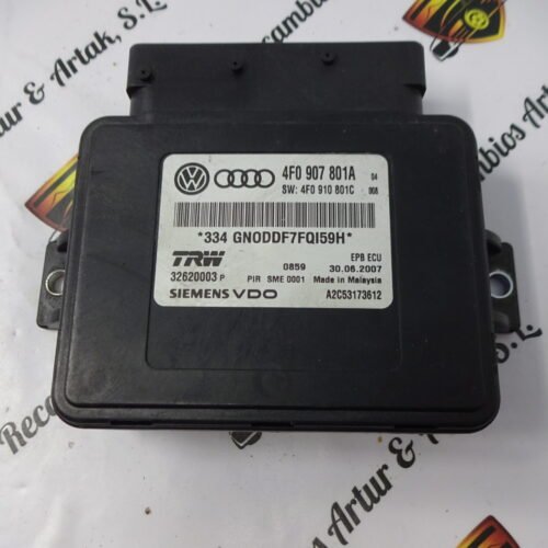 Centralita Knorr-freno EPB Audi VW 4F0907801C 4F0910801A