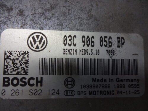 Centralita del motor VW GOLF V 1.6 FSI 0261S02124 03C906056BP