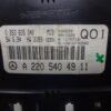 Cuadro de instrumentos Mercedes S W220 A2205404911 0263605049 Q01